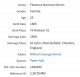 1 Jan 1908 Ancestry record of Marriage of Florence Norman Morris to Peter Hall at St John's Church, Macclesfield, Cheshire