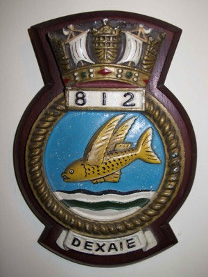  812 Squadron plaque 