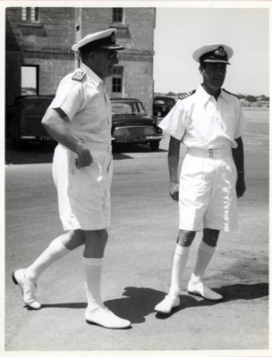  Commander-in-Chief Mediterranean & Captain Alf Sutton 