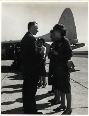  Captain Ievers at RNAS Hal Far, Malta 26-Feb-1960 