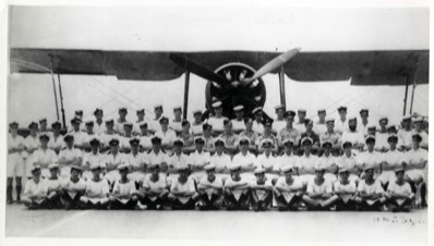  824 Squadron in front of Fairey Swordfish, Jan-1940 