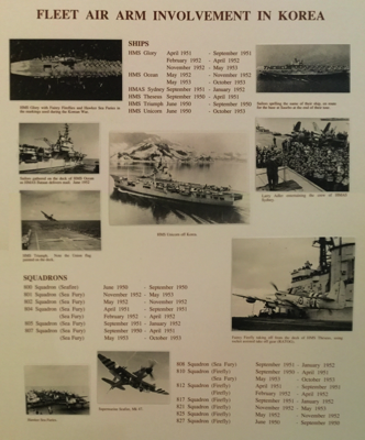  Fleet Air Arm involvement in Korea 