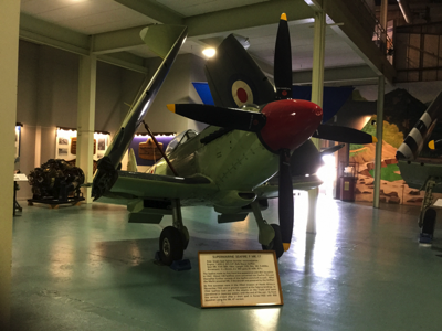  Supermarine Seafire F Mk 17 at Fleet Air Arm Museum, Yeovilton, Somerset 