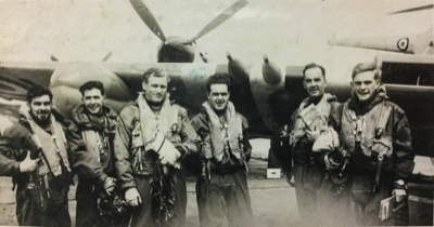  Firefly aircrew including John Murray Culbertson 2nd from right 