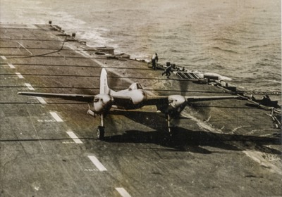  Mosquito landing on aircraft carrier 2 of 5 