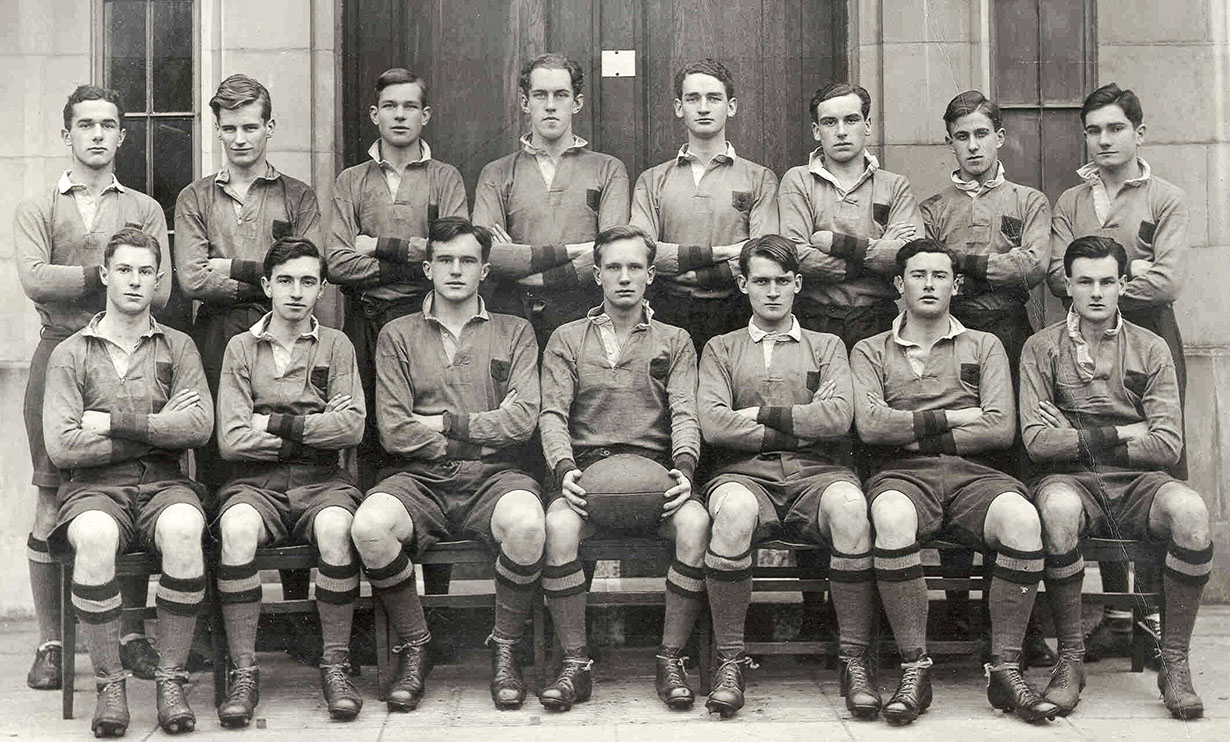 1939 1st XV Rugby St Edward's School, Oxford