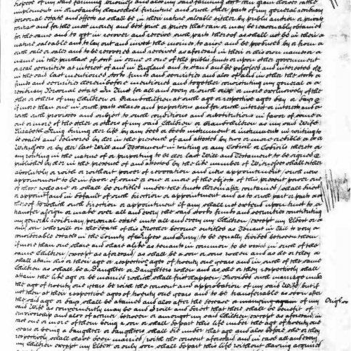 Page 3 of Will of George King from Ancestry.co.uk