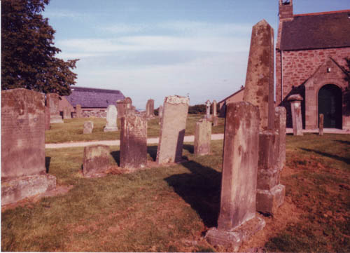 Morebattle Parish Church graves