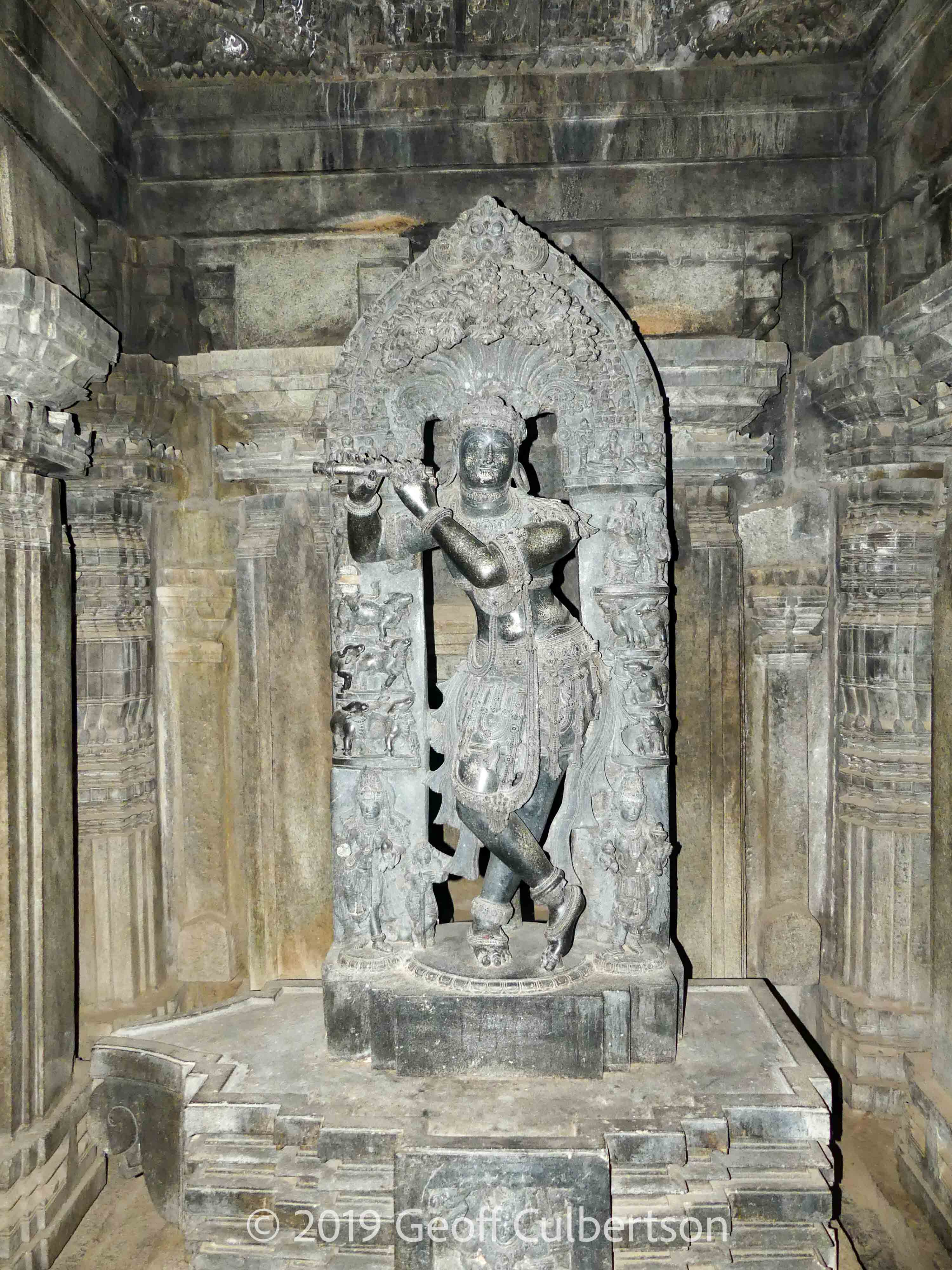 Inside inner temple
