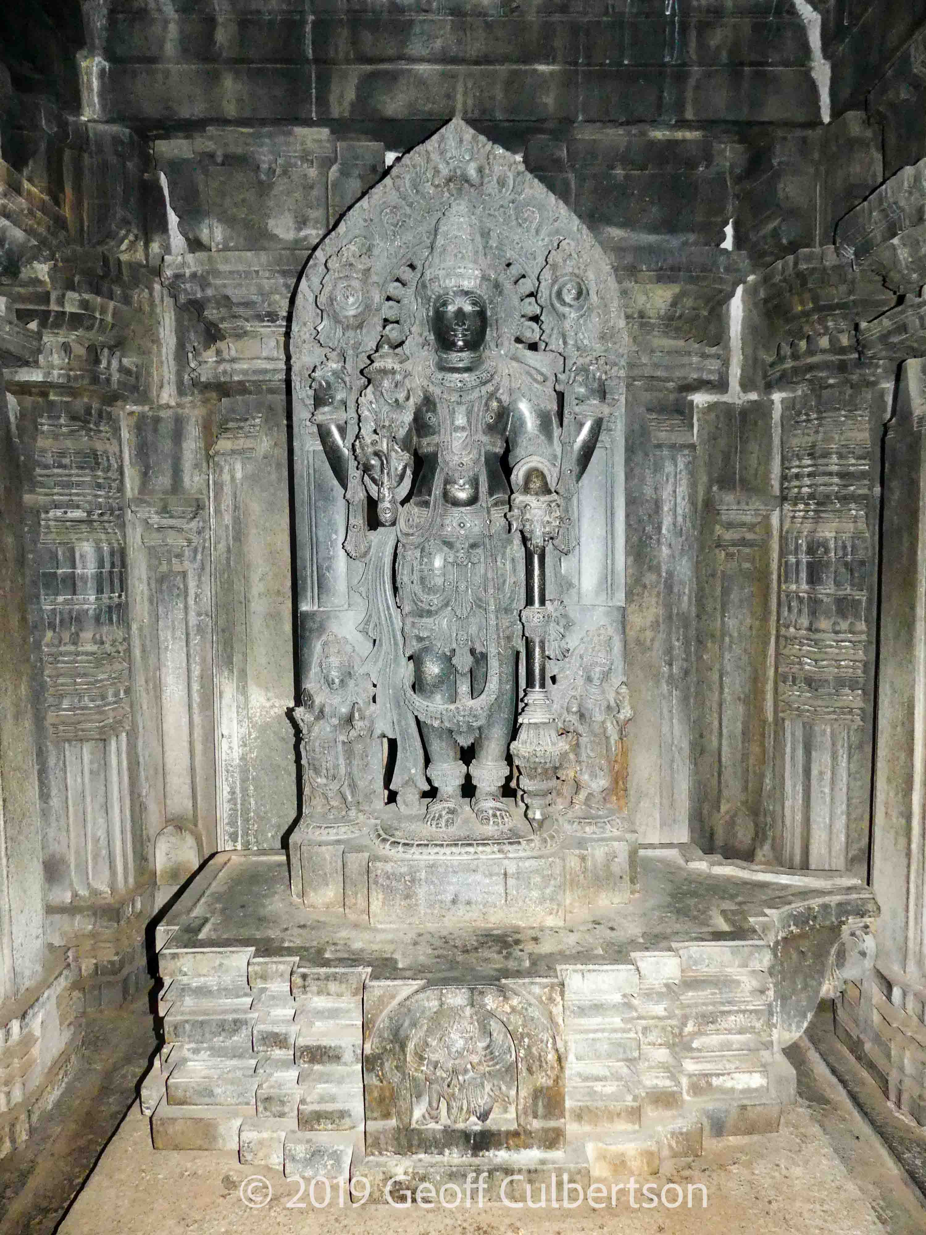 Inside inner temple